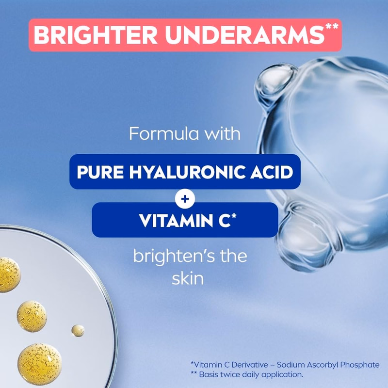 Nivea - Even Tone - Derma Control - 0% Alcohol, Pure Hyaluron & Vit C