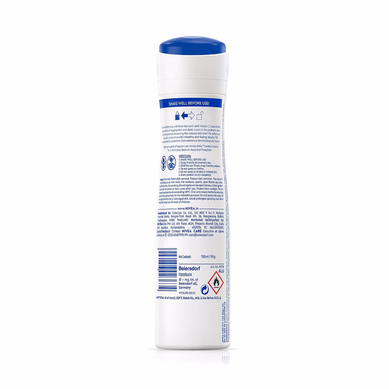 Nivea - Even Tone - Derma Control - 0% Alcohol, Pure Hyaluron & Vit C