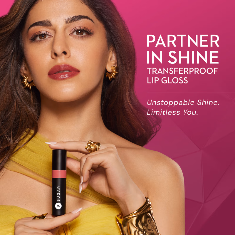 Sugar - Strawberry Soju - Partner In-Shine -Transferproof - Glossy Lipstick