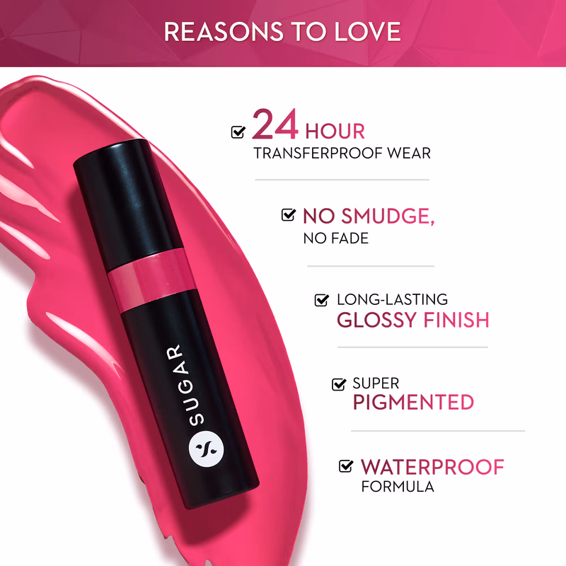 Sugar - Strawberry Soju - Partner In-Shine -Transferproof - Glossy Lipstick
