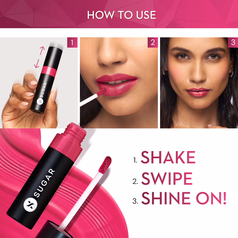 Sugar - Sepia Shiraz - Partner In Shine - Transferproof Glossy Lipstick