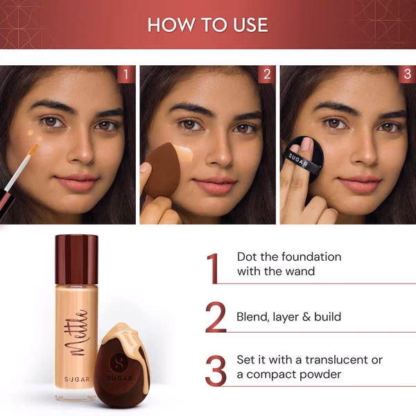 Sugar - Flat White - Mettle HD Perfecting Foundation