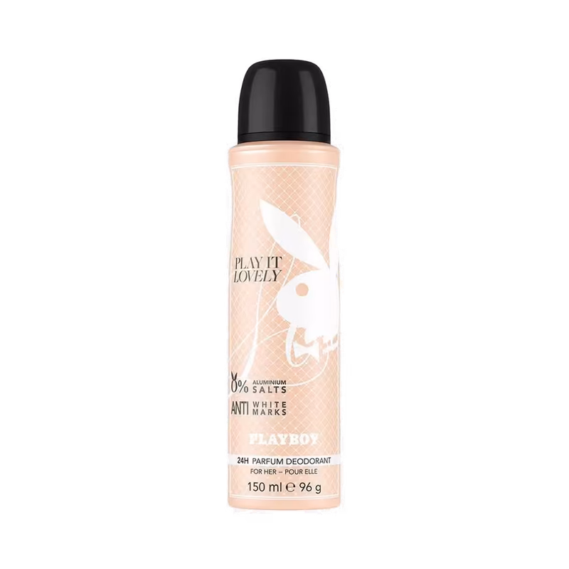 Play Boy - Play It Lovely - 0 % Aluminium Salts - Anti White Marks