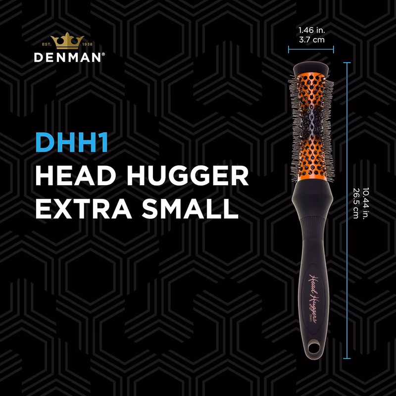 Denman - DHH1 - Head Hugger Hot Curl - Round Hair Brush