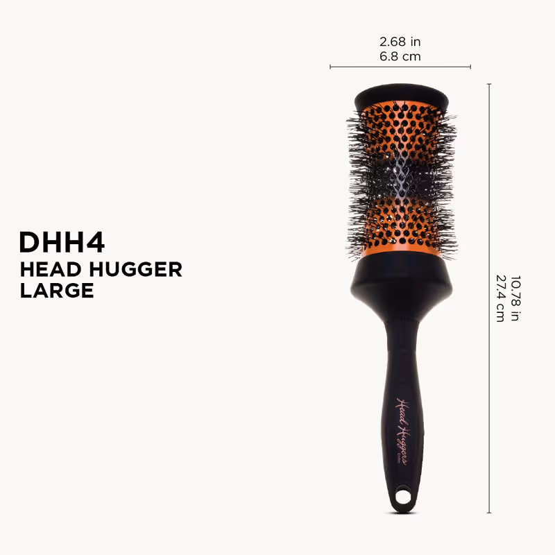 Denman - DHH4 - Head Hugger - Hot Curl Round - Hair Brush