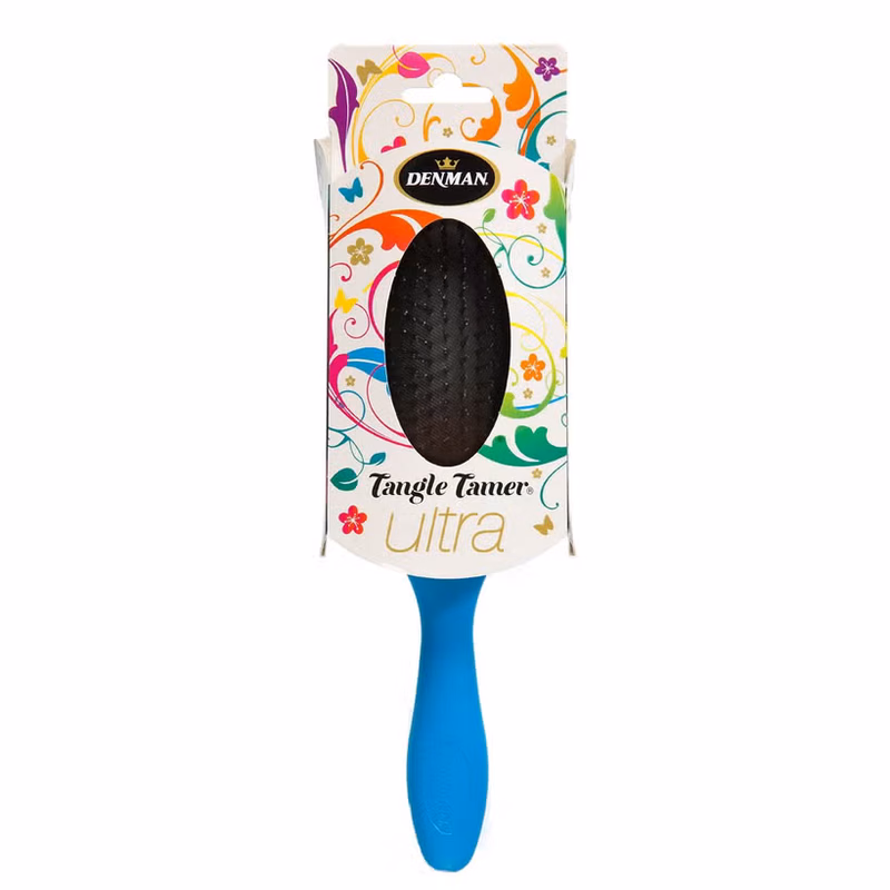 Denman - D90L - Ultra Blue - Tangle Tamer Brush