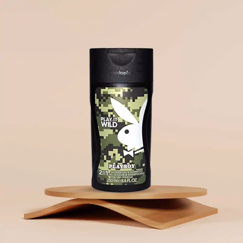 Playboy - Play It Wild - Men Shower Gel (Shrink Wrap)