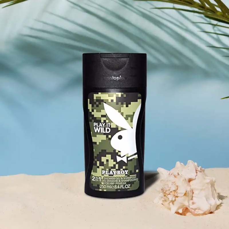 Playboy - Play It Wild - Men Shower Gel (Shrink Wrap)