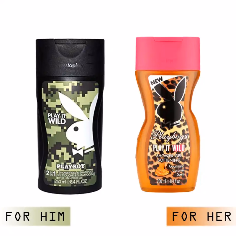 Playboy - Play It Wild - Men Shower Gel (Shrink Wrap)