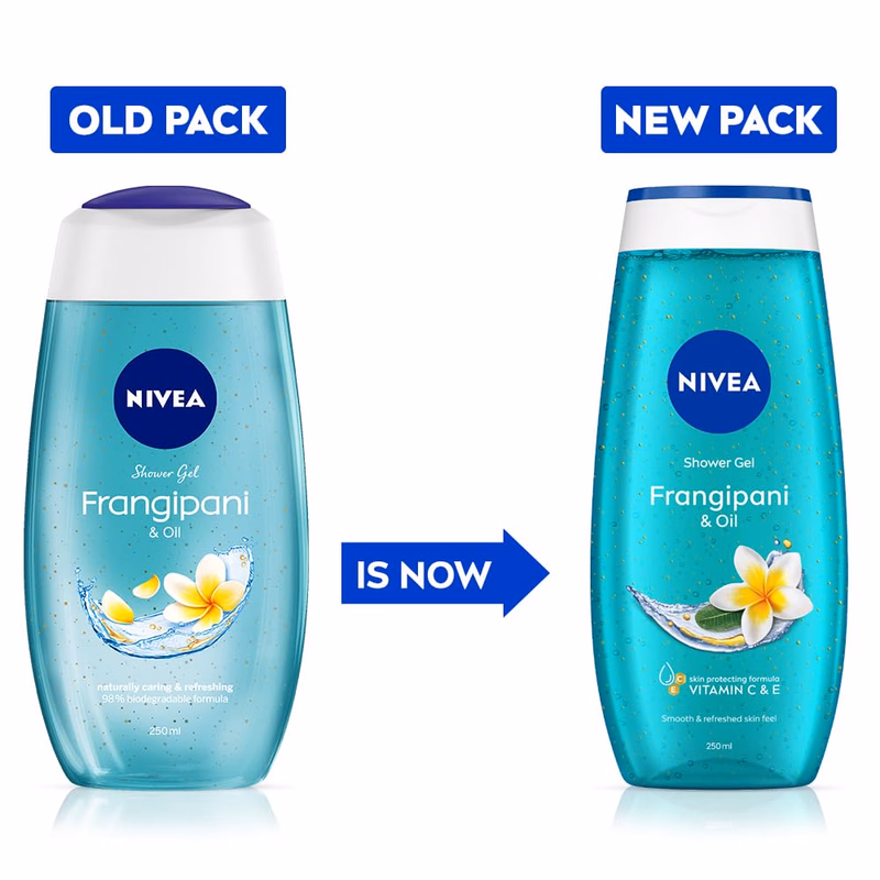 Nivea - Frangipani & Oil - Shower Gel - Body Wash