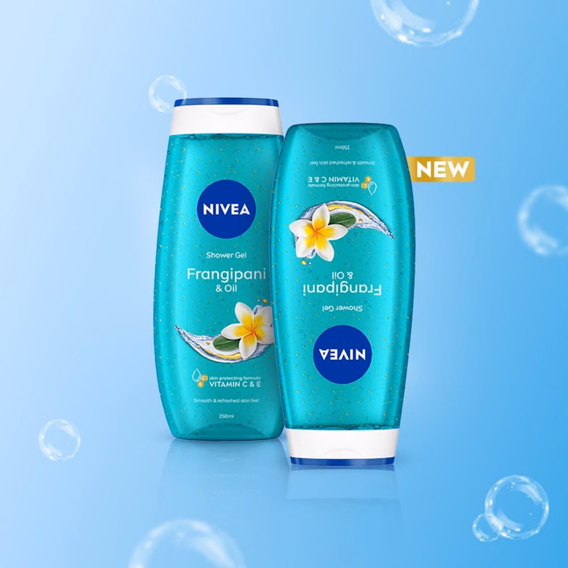 Nivea - Frangipani & Oil - Shower Gel - Body Wash