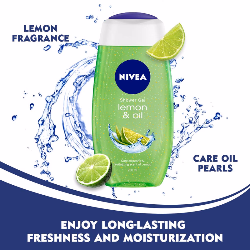 Nivea - Lemon & Oil - Shower Gel - Body Wash