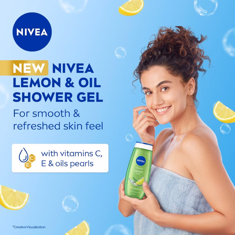 Nivea - Lemon & Oil - Shower Gel - Body Wash