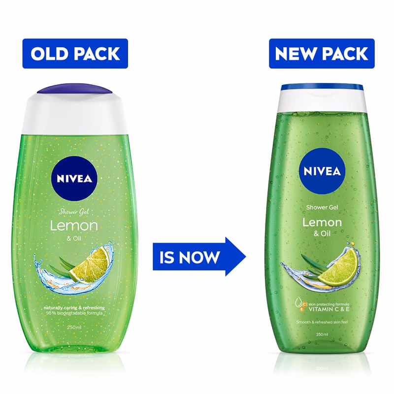 Nivea - Lemon & Oil - Shower Gel - Body Wash