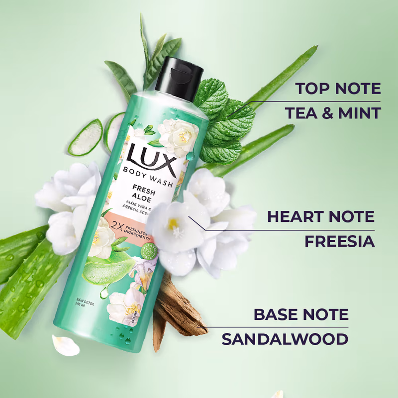 Lux - Fresh Aloe - Bodywash with Aloe Vera & Freesia Scent
