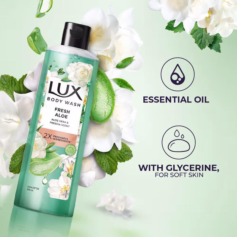 Lux - Fresh Aloe - Bodywash with Aloe Vera & Freesia Scent