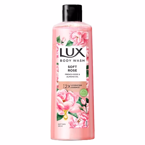 Lux - Soft Rose - French Rose And Almond Oil - Bodywash