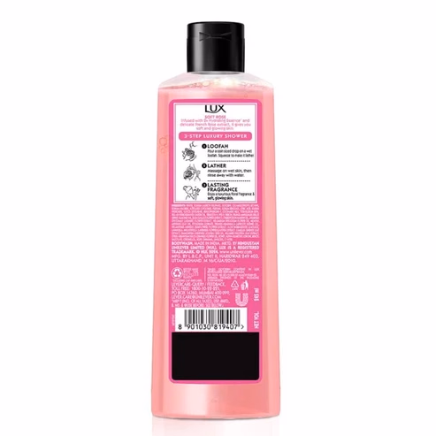 Lux - Soft Rose - French Rose And Almond Oil - Bodywash