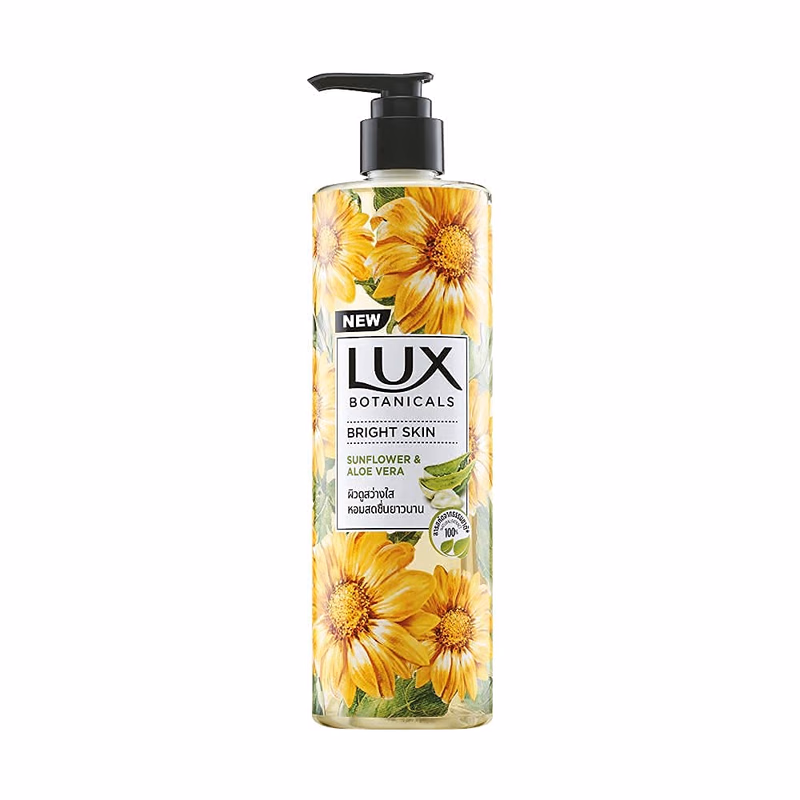 Lux - Bright Skin - Botanicals - Sunflower & Aloe Vera - Shower Gel for Women