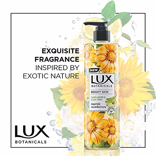Lux - Bright Skin - Botanicals - Sunflower & Aloe Vera - Shower Gel for Women