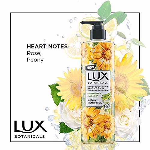 Lux - Bright Skin - Botanicals - Sunflower & Aloe Vera - Shower Gel for Women