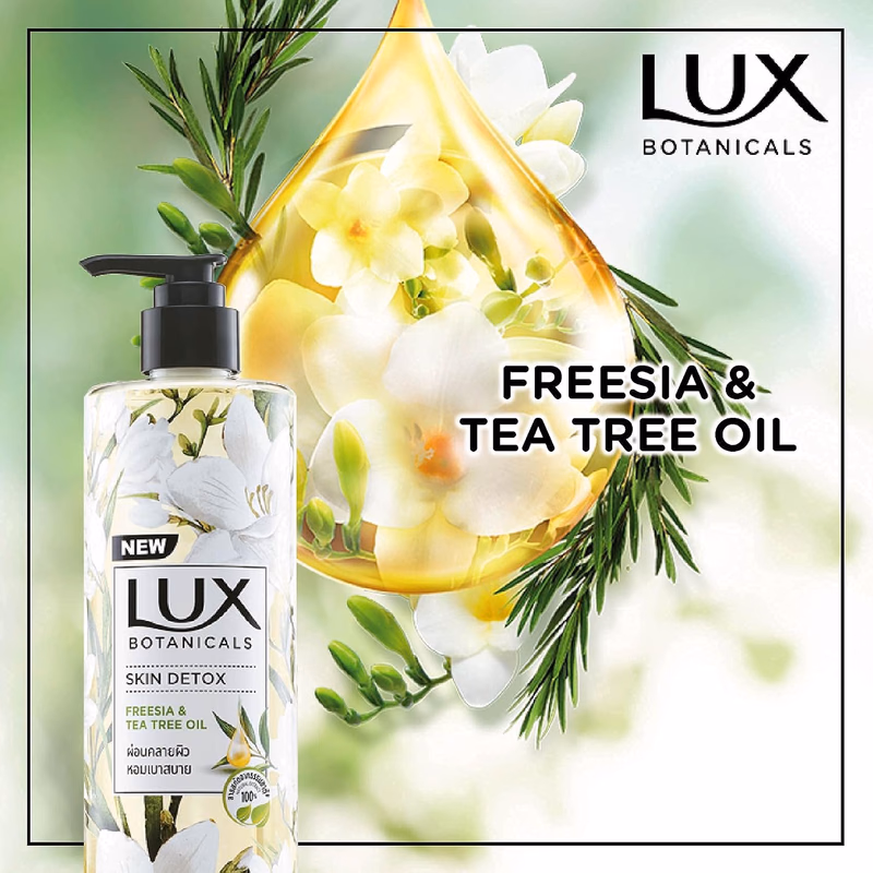 Lux - Skin Detox - Botanicals - Freesia & Tea Tree Oil - Skin Wash With Extracts For Women