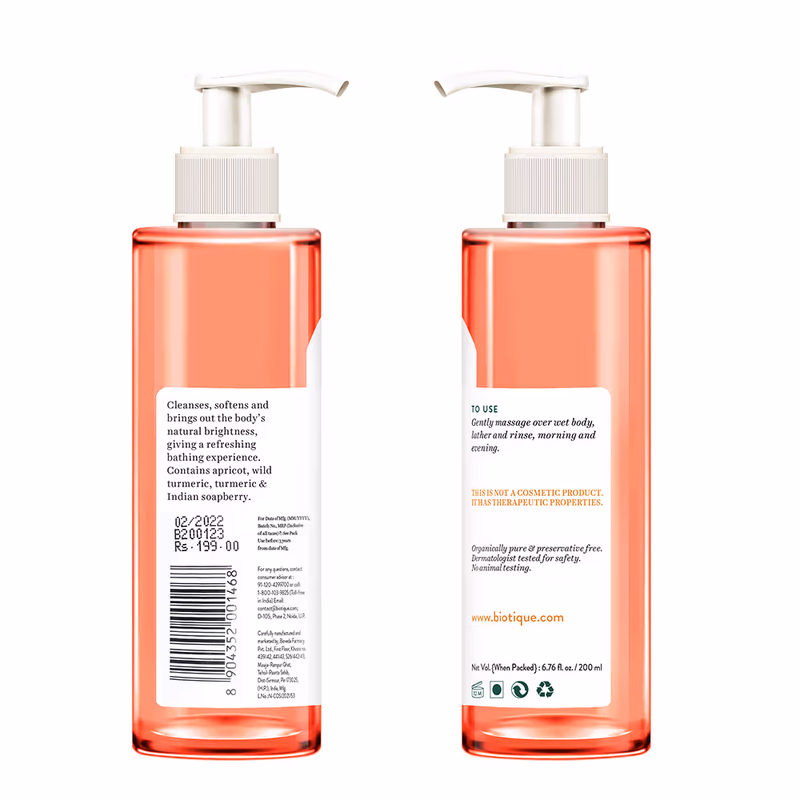Biotique - Bio Apricot - Refreshing-Body Wash