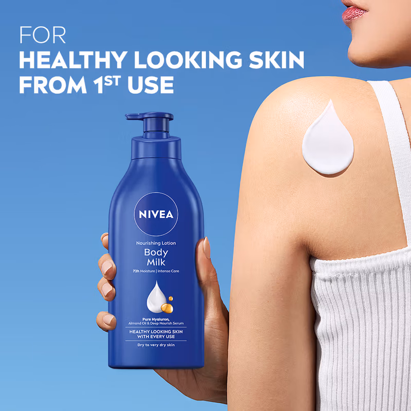 Nivea -  Body Milk - Nourishing Lotion