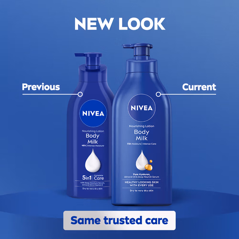 Nivea -  Body Milk - Nourishing Lotion