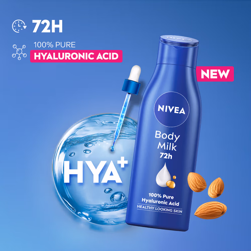 Nivea -  Body Milk - Nourishing Lotion