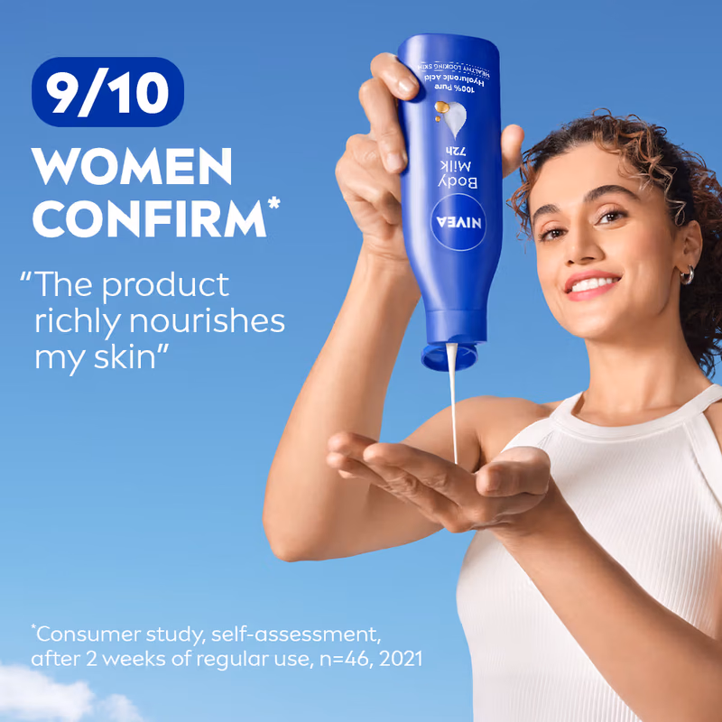 Nivea -  Body Milk - Nourishing Lotion