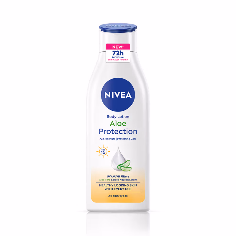 Nivea - Aloe Protection - Sunscreen lotion with SPF 15 - 48H Moisturization