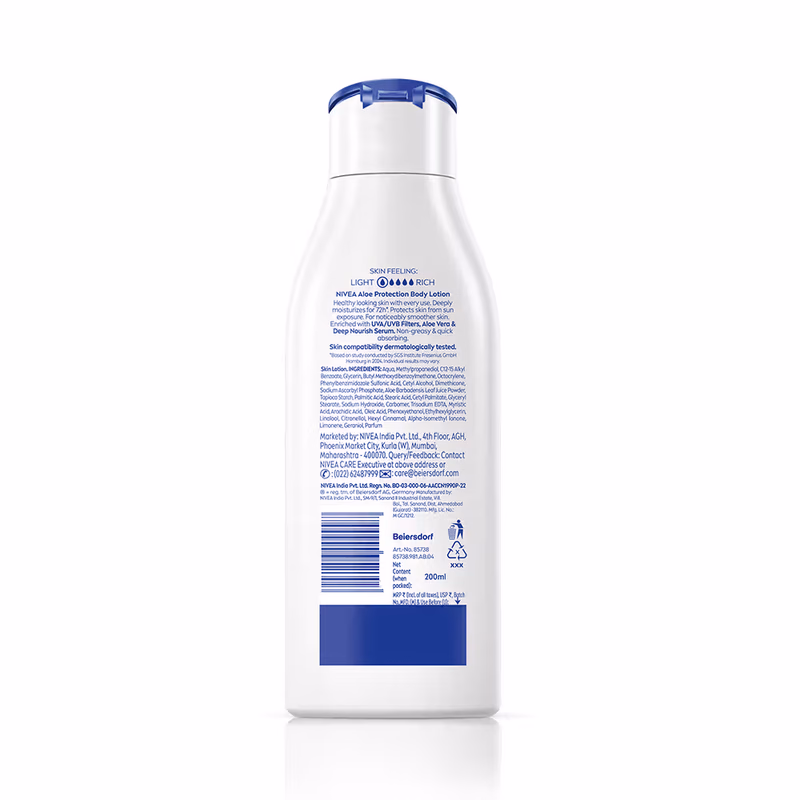 Nivea - Aloe Protection - Sunscreen lotion with SPF 15 - 48H Moisturization