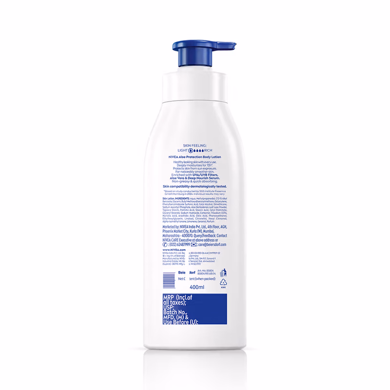 Nivea - Aloe Protection - Sunscreen lotion with SPF 15 - 48H Moisturization