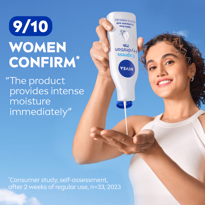 Nivea - Express Hydration - Body Lotion - with Sea Minerals - 5 in 1 Comlete Care for 48H Moisturization