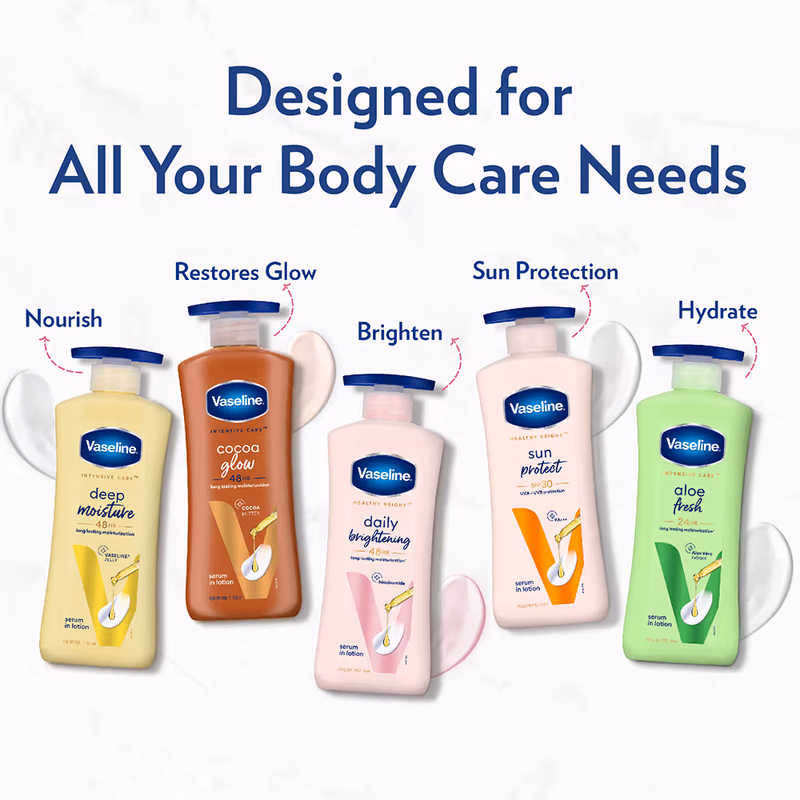 Vaseline - Care Aloe - Intensive - Fresh Body Lotion