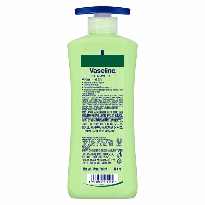 Vaseline - Care Aloe - Intensive - Fresh Body Lotion
