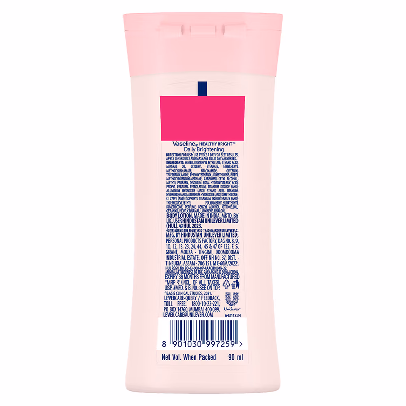 Vaseline - Daily Brightening - Healthy Bright - Serum in Lotion