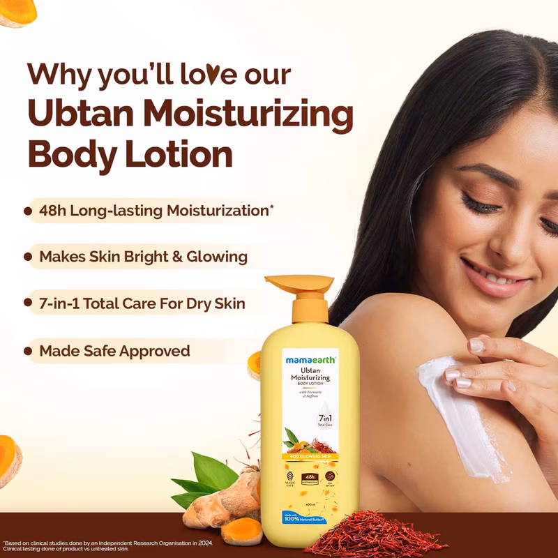 Mamaearth - Ubtan Moisturizing  - Body Lotion