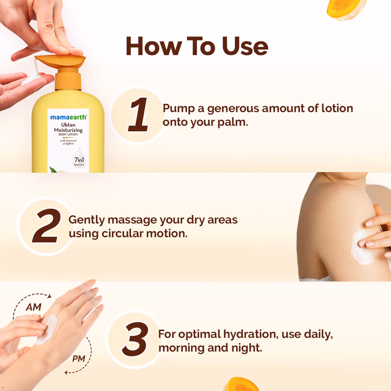 Mamaearth - Ubtan Moisturizing  - Body Lotion