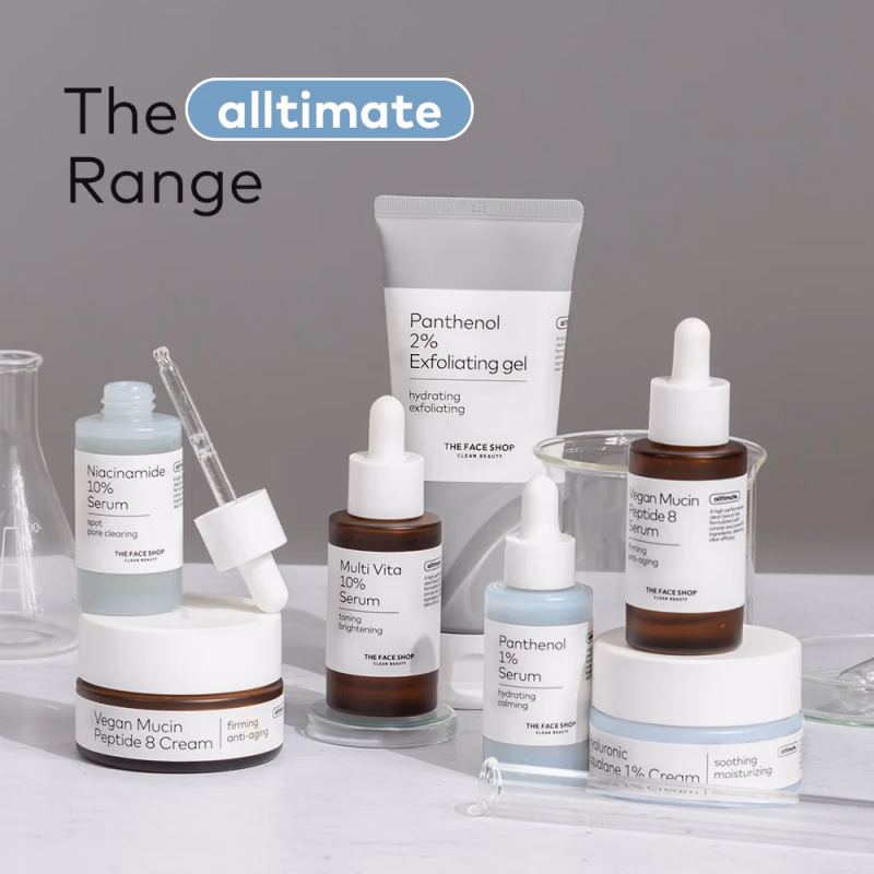 The Face Shop - Soothing Moisturizing - Alltimate Hyaluronic Squalane 1% Cream