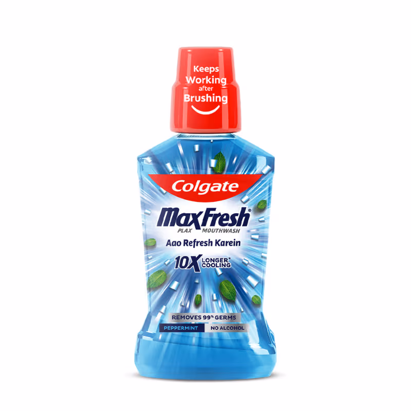 Colgate - Pepper Mint - Maxfresh - Plax Antibacterial - Mouthwash