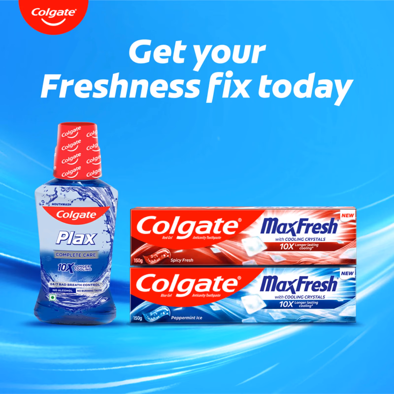 Colgate - Plax Complete Care - Maxfresh - Alcohol Free - Mouthwash