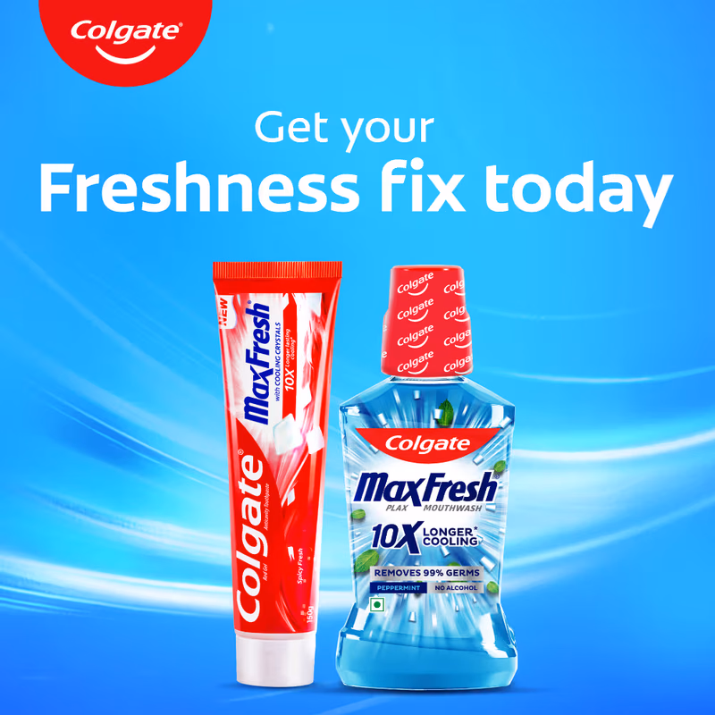 Colgate - Maxfresh - Red Gel Paste - Toothpaste