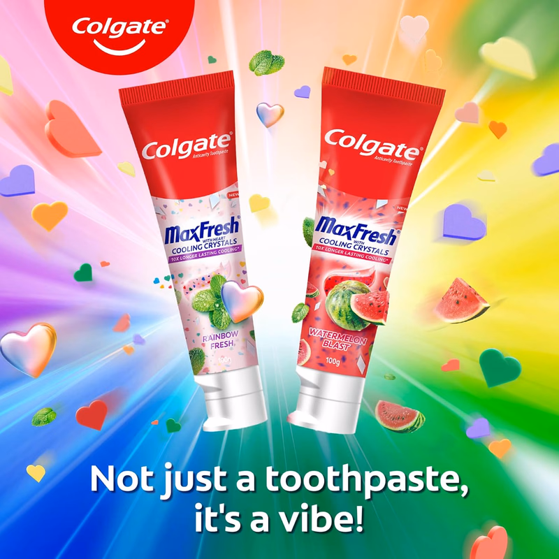 Colgate - Rainbow Fresh - MaxFresh - Toothpaste