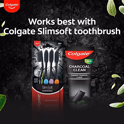 Colgate - Bamboo Charcoal & Mint - Charcoal Clean Gel - Toothpaste
