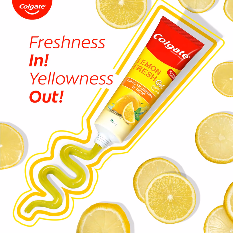Colgate - Lemon Fresh Gel - Toothpaste
