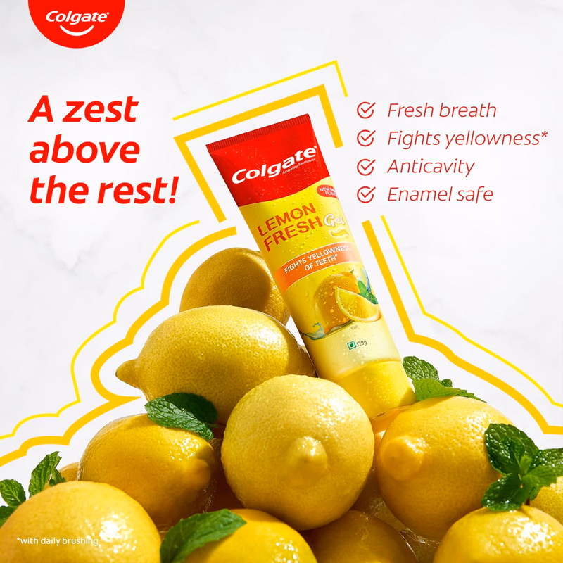 Colgate - Lemon Fresh Gel - Toothpaste