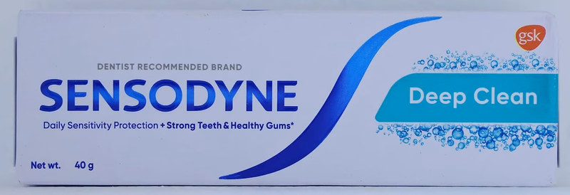Sensodyne - Deep Clean - Daily Sensitivity Protection-Tooth Paste