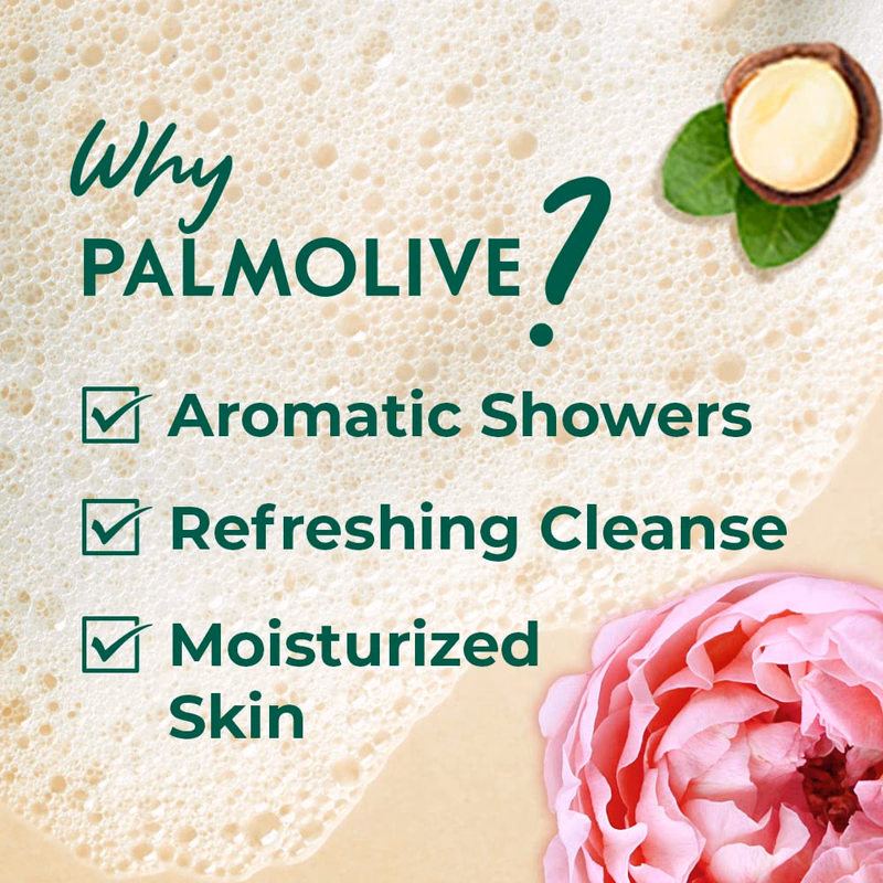 Palmolive - Macadamia Oil & Peony - Luminous Oil - Invigorating - Body Wash